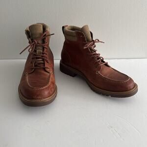 Cole Haan Grantland Lace Up Dress Waterproof Winter Boots Outdoor Ankle